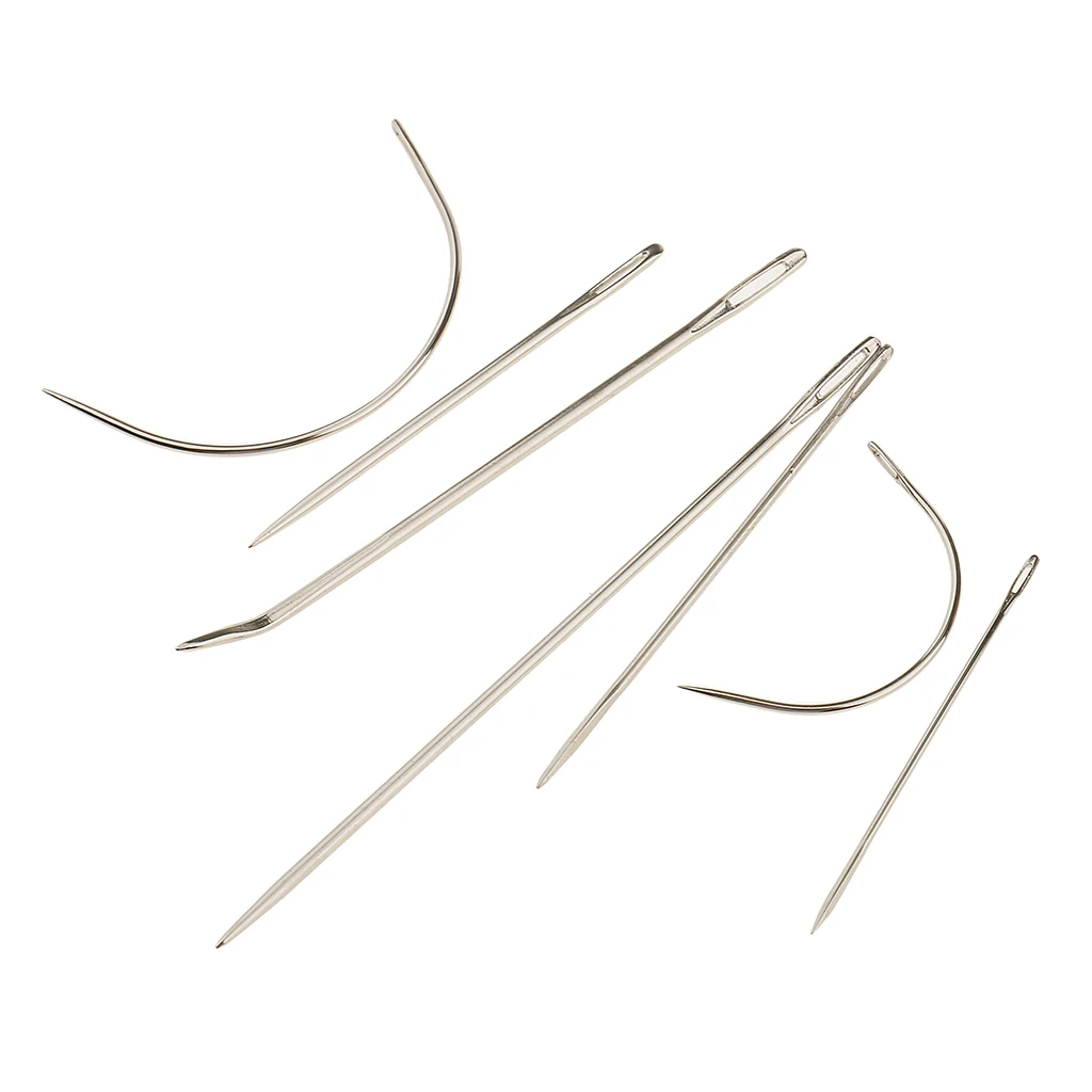 14Pcs/set Hand Leather Stitching Kit for DIY Craft Repair Sewing Needles, Awl, Threads 14Pcs/set Hand Leather Stitching Kit for DIY Craft Repair Sewing Needles, Awl, Threads