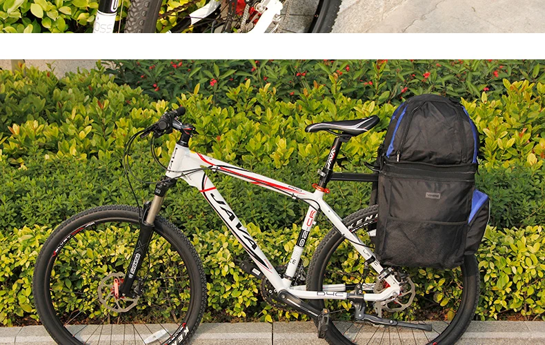 VSHENG велосипедная сумка, рюкзак большой емкости, съемная велосипедная стойка на заднее сиденье, посылка, велосипедная сумка для хранения, сумка для езды на багажнике