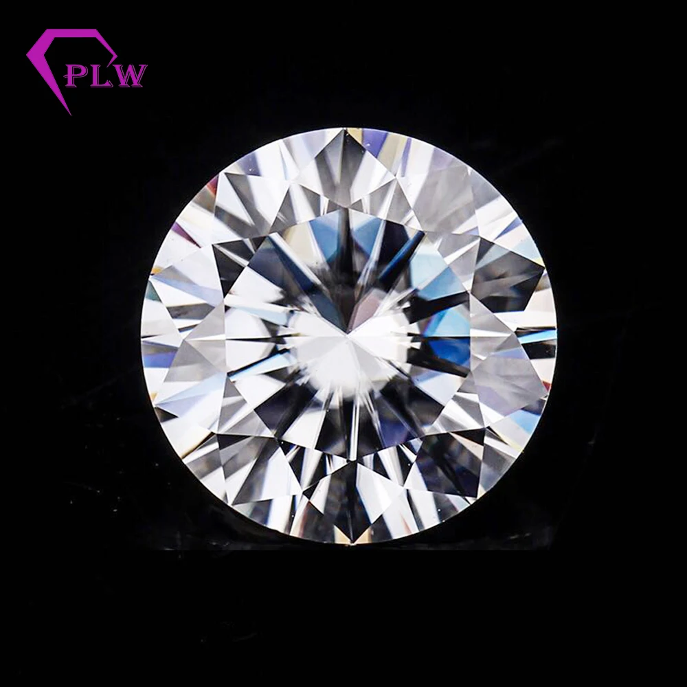 Включая сертификацию на продажу EF color 1 ct 6,5 мм VVS& VVS1 Round 3 Ex Brilliant Cut Moissanite для качества Скидки