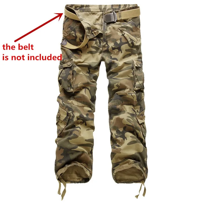 Multi-bolsos de Pesca Calças ao ar Masculino à Prova de Vento Calças de Carga Homens Tático Militar Facecozy Durável Caminhadas Livre Camping 13 Calças de caminhadas