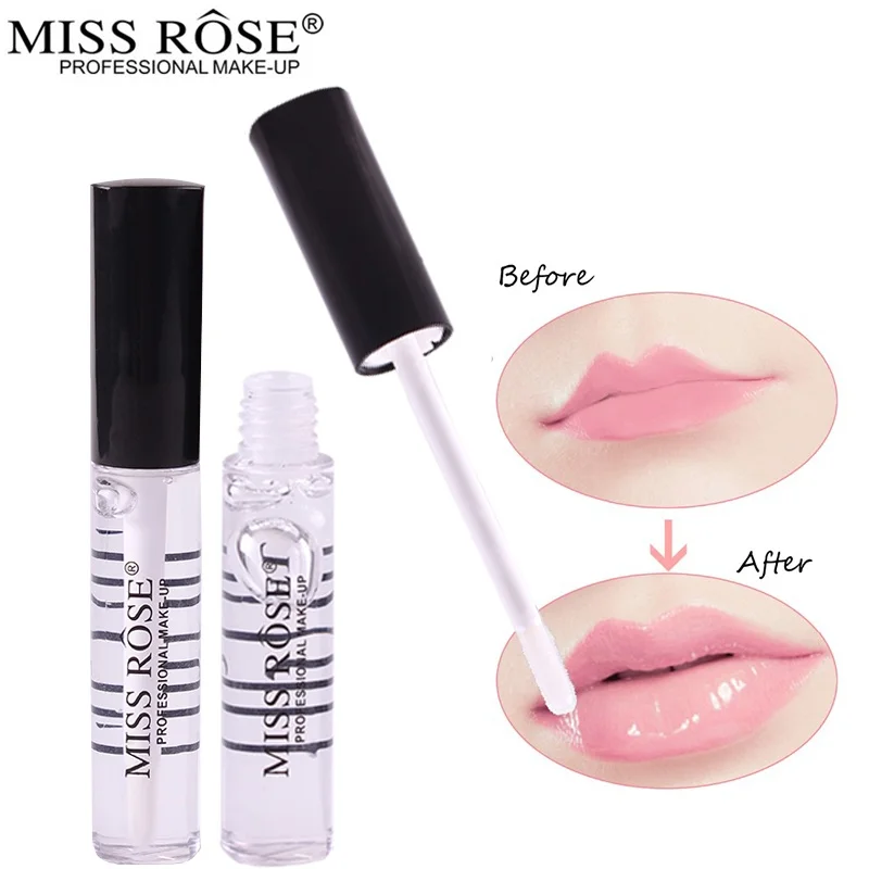 MISS ROSE прозрачный бальзам для губ с маслом, натуральный увлажняющий бальзам для губ, стойкий объем сливы, Уход за губами, Макияж для губ