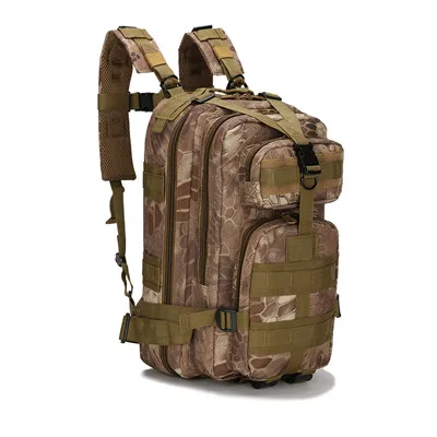 30L альпинистская дорожная сумка 3D Военный Молл тактический рюкзак 1000D нейлон Многофункциональный походный охотничий рюкзак - Цвет: 1