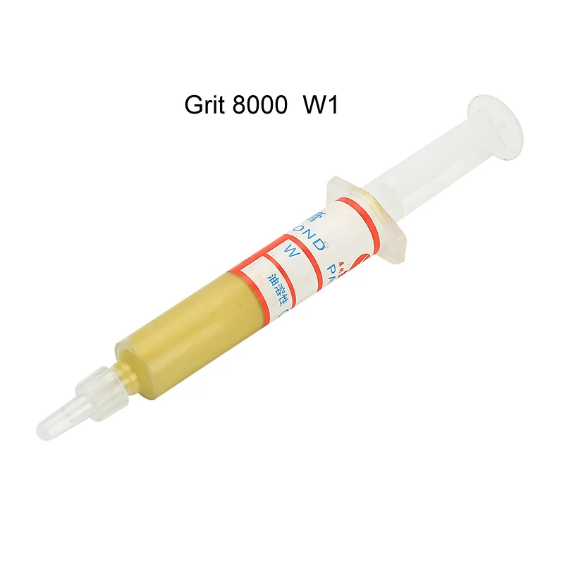 6pcs Diamond Polishing Lapping Paste Compound Syringes 0.5 ~40 Micron Glass Metal Grinding Polishing AbrasIve Tools