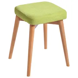 Твердая древесина простой Стиль обеденный стул бытовой одевания и макияж стул многофункциональный площади деревянный табурет менять