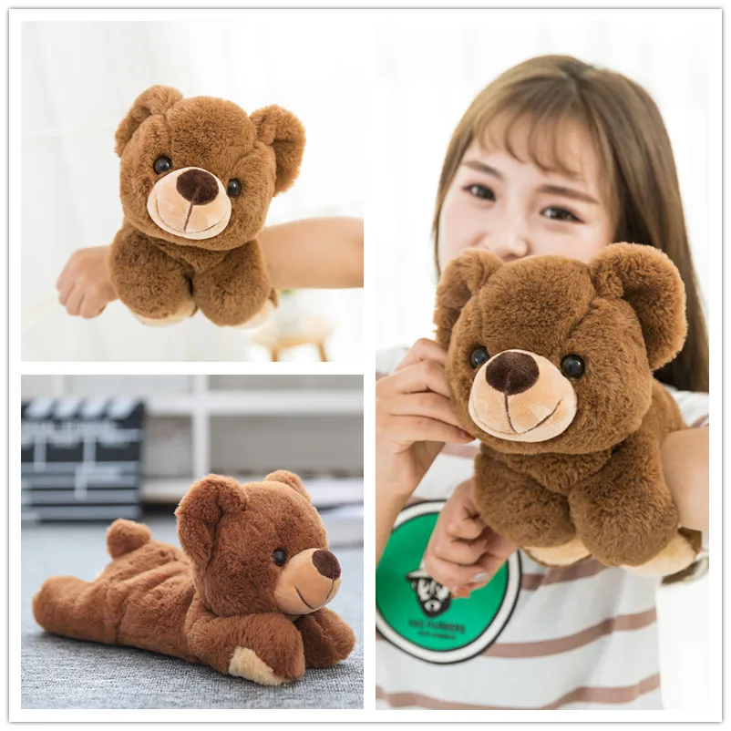 

The hottest transformation Magic Wrist Bear & Panda & Elephant Plush Toys Quality cotton stuffed animal toys Claw toys