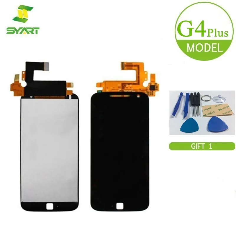 

LCD Display For Motorola G4 Plus Touch Screen Digitizer Assembly Repair Replacement Parts For Moto XT1644 XT1640 5.5" LCD Screen