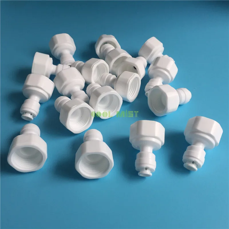 

S137 OD*1/4" Slip Lock 1/2" Female Thread Quick Connector Water Pump Fitting for Water System and Aquarium