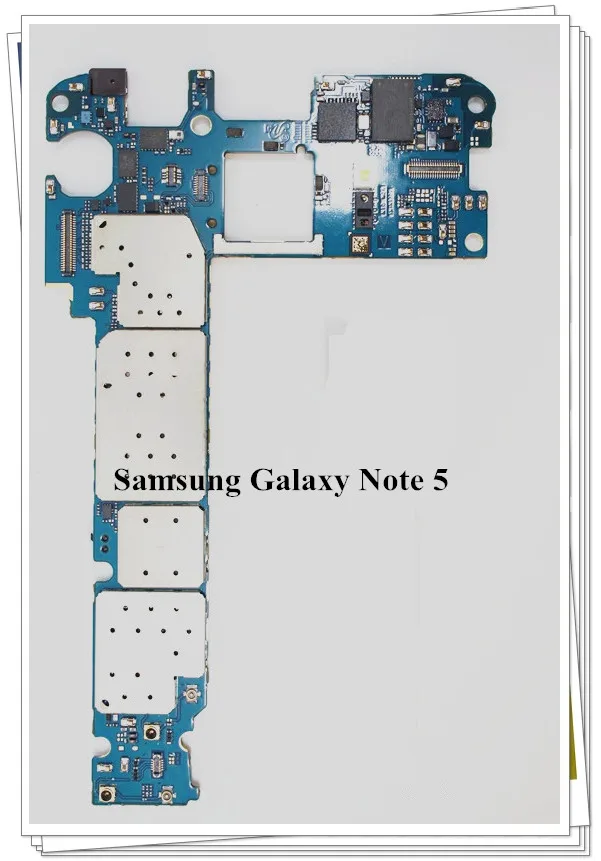 

Russian language!~Unlocked Original Chips Logic Board For Samsung Galaxy Note 5 N920V Motherboard 32GB Clean IMEI
