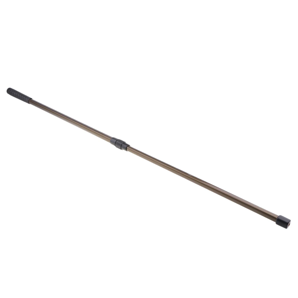 Fishing Landing Net Handle Telescopic Pocket Carp Match Pole Fishing Accessories 0.62m-1.06m Red de pesca manejar