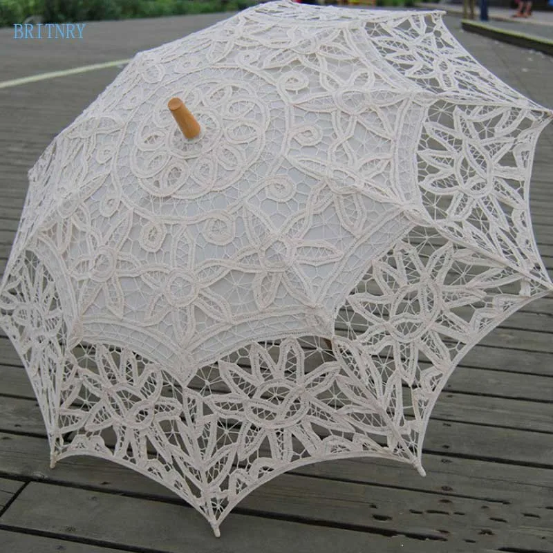 Fantastic-Ivory-Victorian-Umbrella-Lace-Wedding-Bride-Umbrella (3)