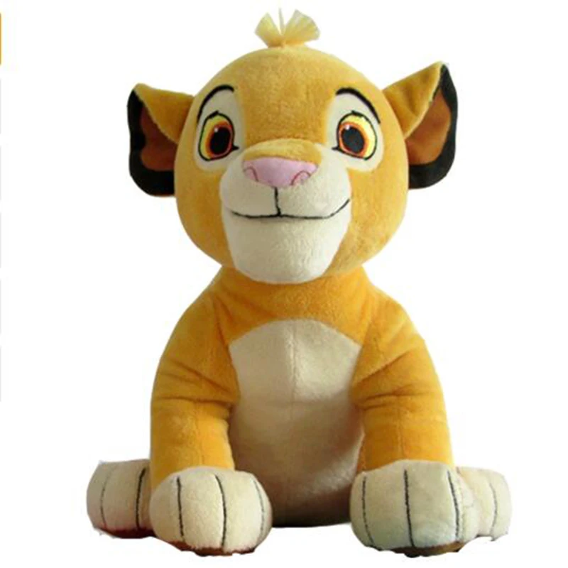 

New high quality cute plush pillow doll high 26 cm lion king lion king plush toy simba plush animal doll for children's gift