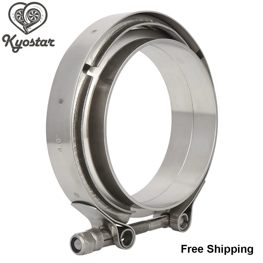 Exhaust V Band Clamp Flange Kit V band Vband RACING 2.25" 2.5" 2.75" 3
