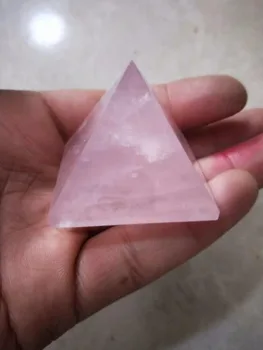 

28-32cm NATURE ROSE QUARTZ CRYSTAL PYRAMID POINT HEALING