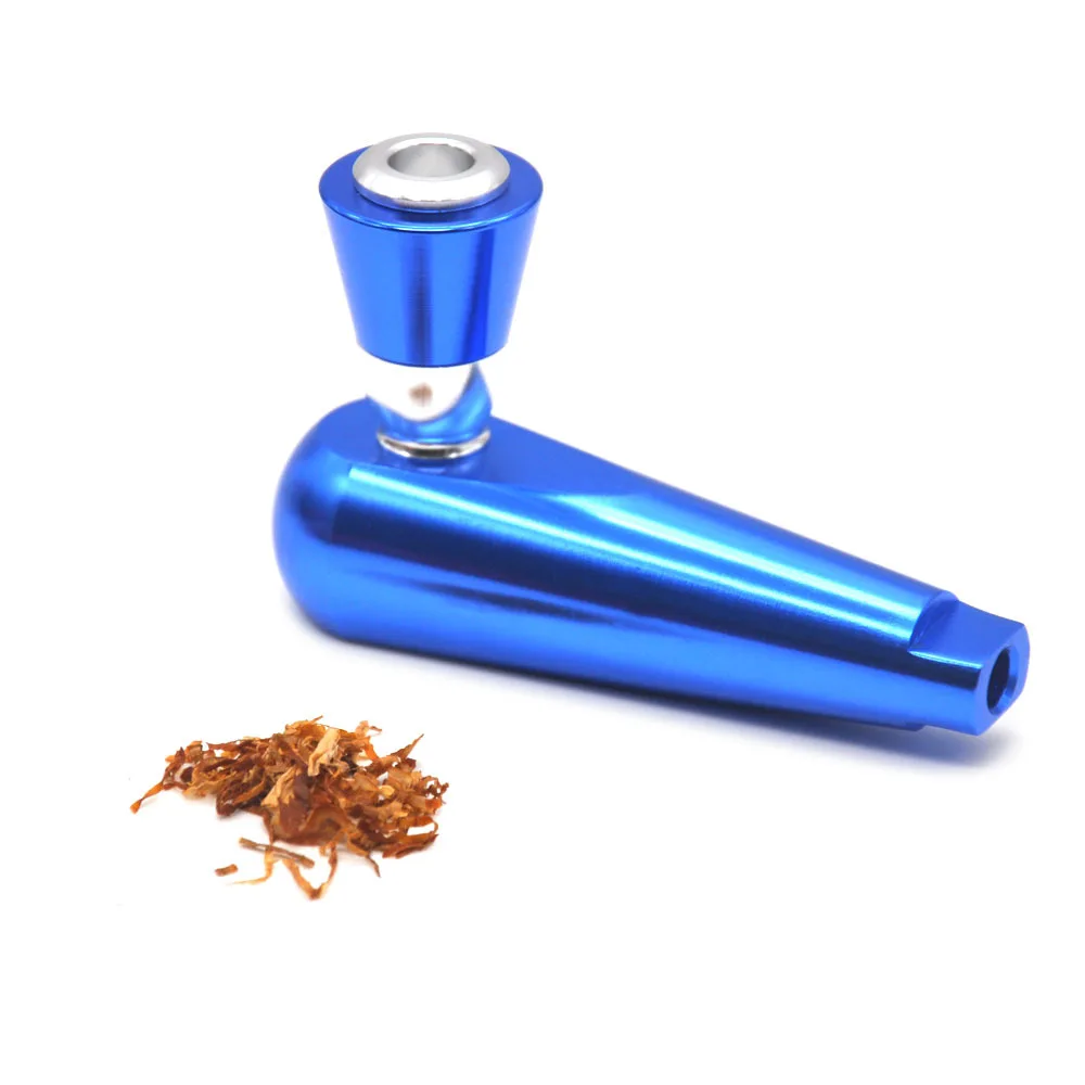 Mettle 1 pcs Metal Hammer pipe Portable Creative Herb tobacco cigarette