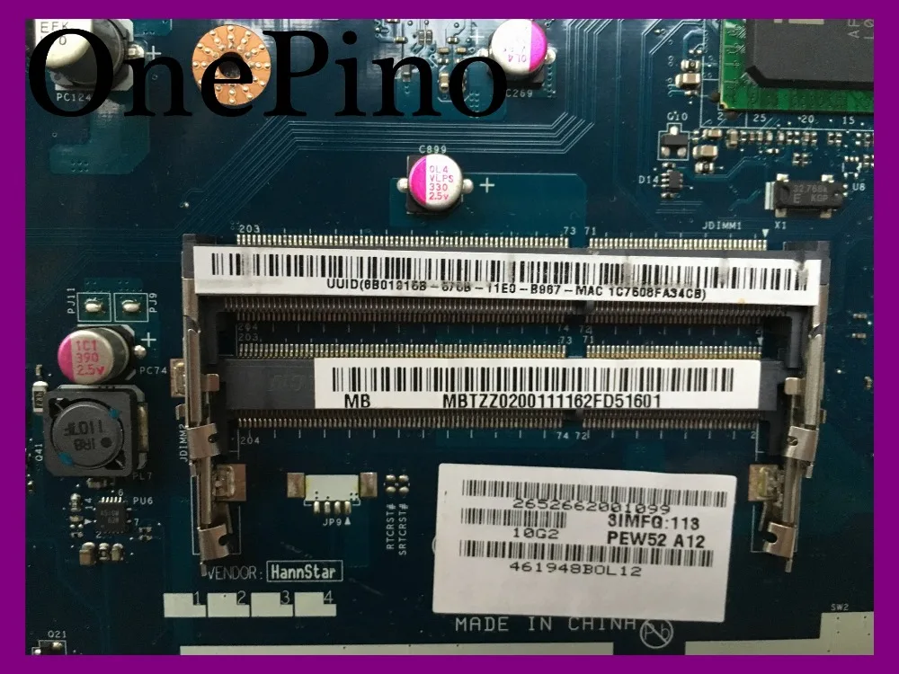 LA-6631P подходит для acer 5336 5736 5336Z 5736Z Материнская плата ноутбука DDR3 PEW72 MBTZZ02001 тестирование