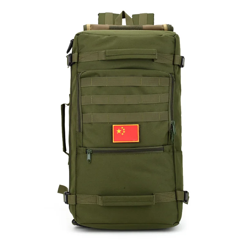 Molle 50L походный рюкзак, тактический военный рюкзак, тактические рюкзаки, камуфляжная походная сумка, спортивная сумка XA632WA - Цвет: Army Green