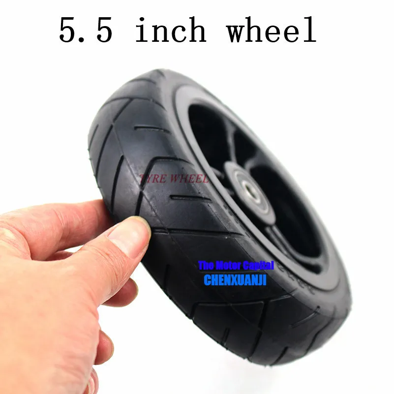 

free shipping superior quality 5.5 inch wheel Scooter Tire for Wheelchair Rear Wheel factory original Scooter wheels