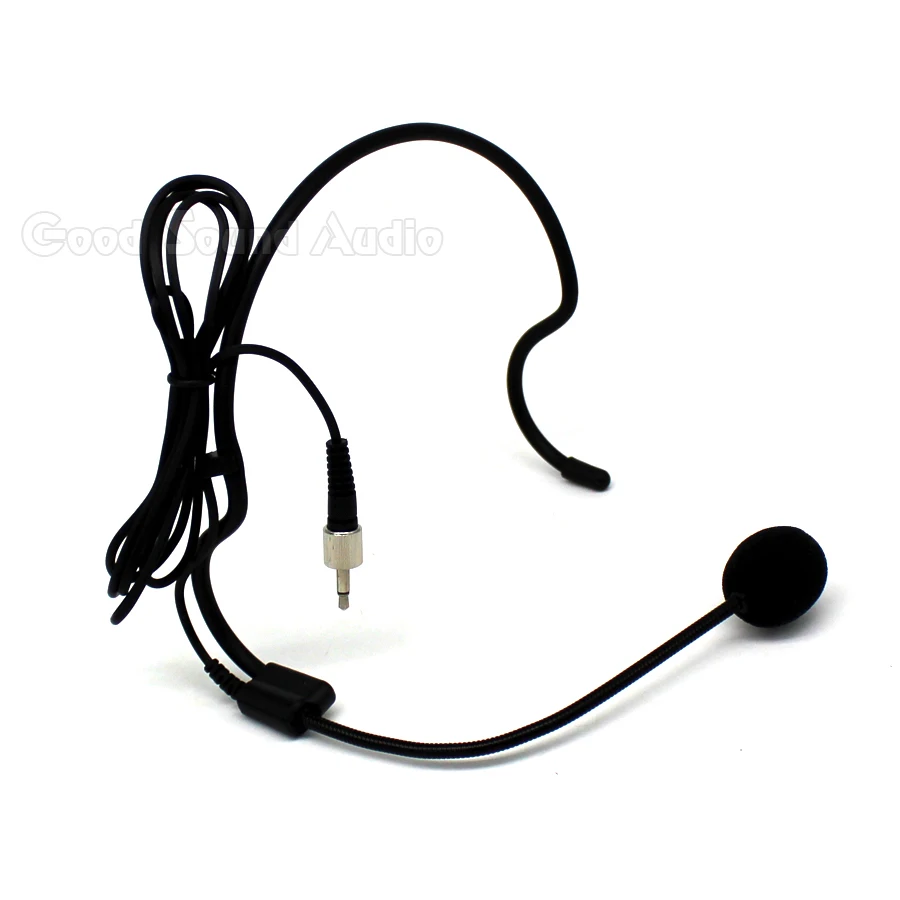5 قطع 3.5 ملليمتر برغي قفل التوصيل السلكية سماعة headworn ميكروفون المكثف mic مايك ل الكاريوكي نظام bodypack الارسال