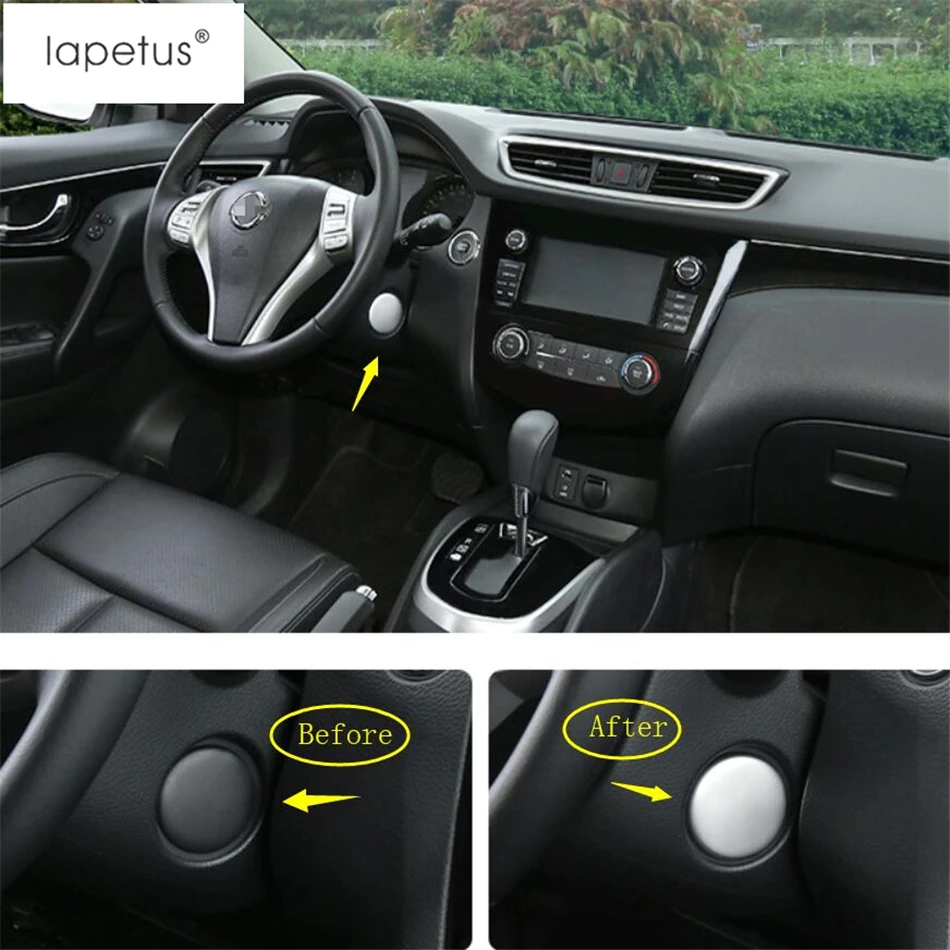 Аксессуары для Lapetus Nissan X Trail T32 Rogue 2014 2020 декоративная крышка электрического