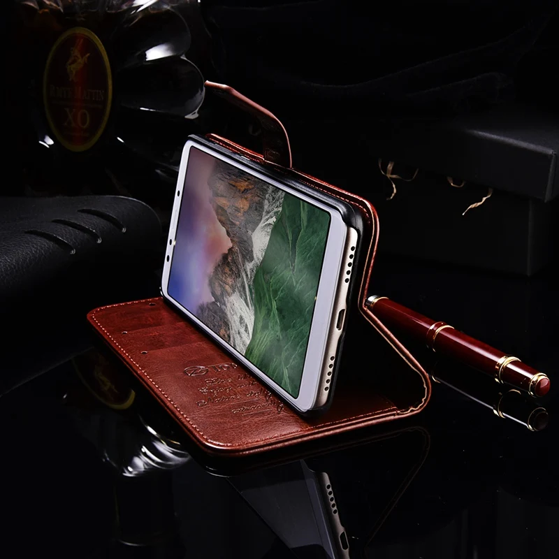TOMKAS PU Leather Phone Case For Xiaomi Redmi 5 Plus Cases Wallet Cover Flip Business Coque 5.7 Inch Case For Xiaomi Redmi 5   (3)