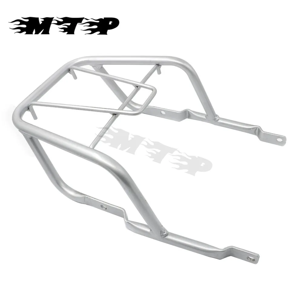 Motorcycle Raider Silver Rear Fender Support Shelf Rack Luggage Carrier Rack For Yamaha XT225