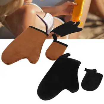 Reusable Body Soft Self Tanning Glove Tanner Mitt Lotion Apply Tool Accessory Body Cleaning Beach