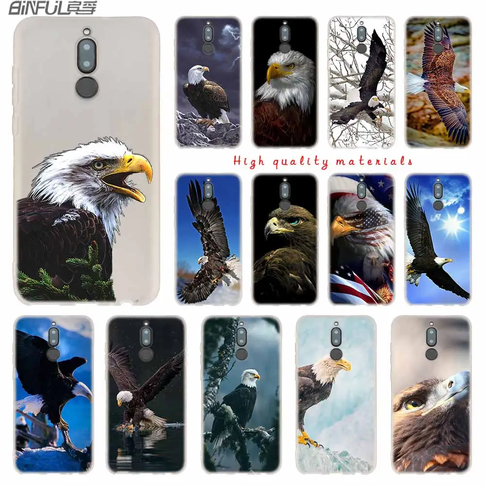 Мягкий силиконовый чехол Eagle on the tree для Huawei Mate 10 Lite 20 Pro 20X S Y5 2017 Y9 2018 2019 NOVA 3 3i 4 y7 |