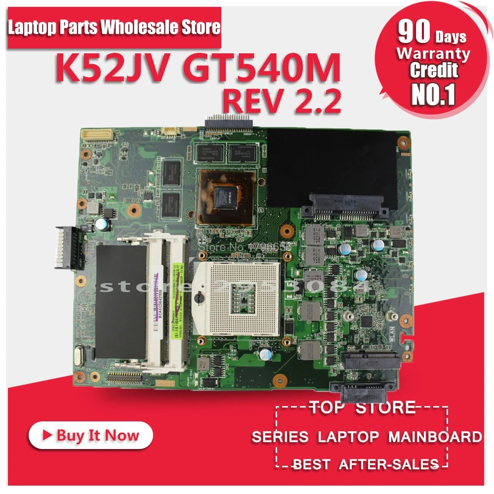 Для ASUS K52 K52JV материнская плата онлайн купить DDR3 8 память полностью протестирована