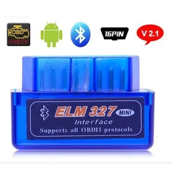 سوبر ميني ELM327 بلوتوث V2.1 OBD2 سيارة أداة تشخيص الدردار 327 بلوتوث لنظام أندرويد/سيمبيان لبروتوكول OBDII - Image 2