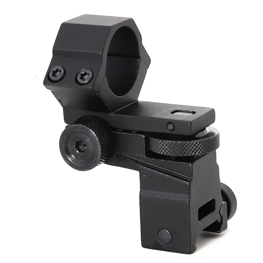 

HONESTILL Tactical Laser Sight Flashlight Rifle Scope Mount 25.4mm Ring Adjustable Elevation Windage For 20mm Rail