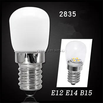 

Mini 1pcs Refrigerator Light E14 E12 LED Lamp 3W 4W 5W 6W COB Glass Dimmable AC 220V Spotlight Bulbs Freezer Fridge Chandelier