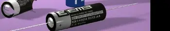 

10PCS FREESHIPPING EEMB ER14335 2/3AA 3.6V 1650mAh Lithium Battery Brand New With shaft pin