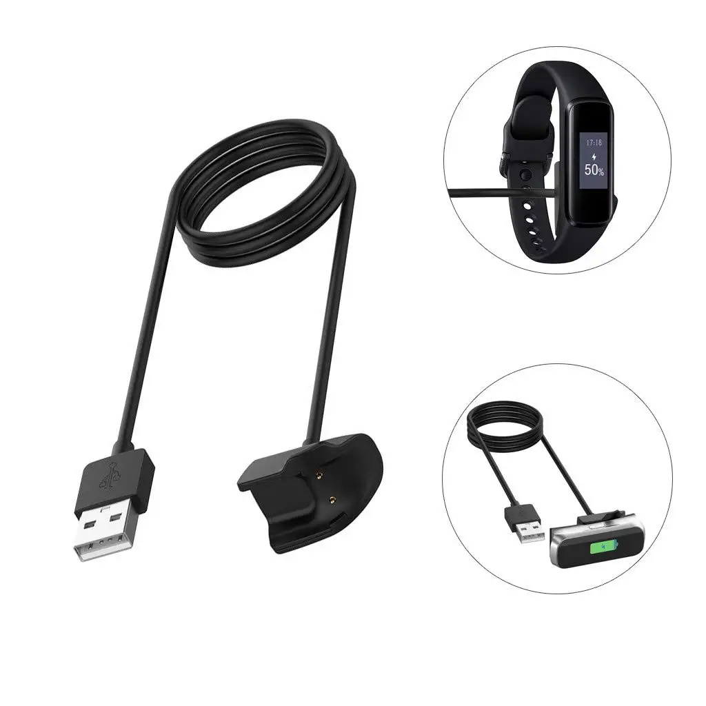 YSAGi USB кабель для зарядного устройства кабель-адаптер для samsung Galaxy Fit-e R375 Смарт Браслет часы SM-R375 браслет