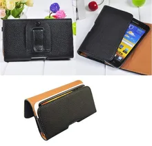 PU Leather Pouch Holster Belt Clip Case For Blackv