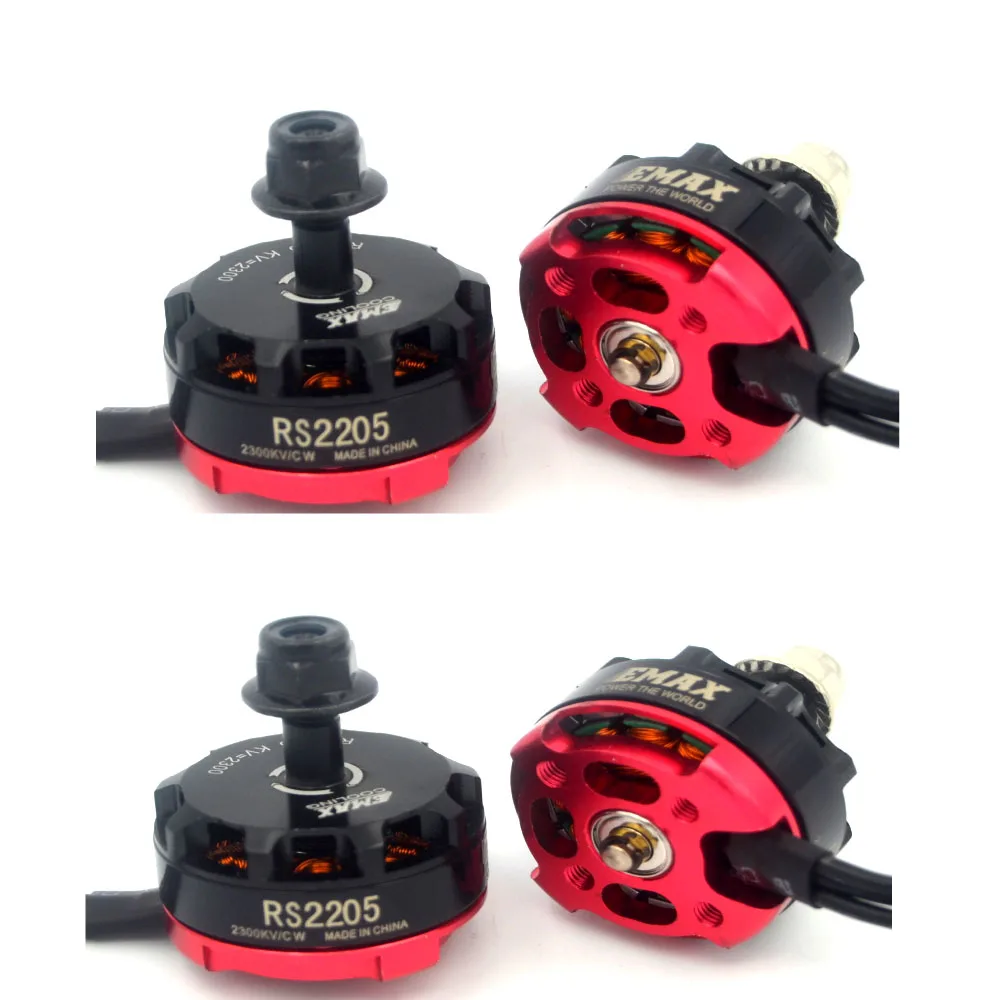 Радиоуправляемый самолет 4 шт. Fvt Little Bee 20a Mini Esc 2 4s + EMAX RS2205 2300KV CW/CCW бесщеточный