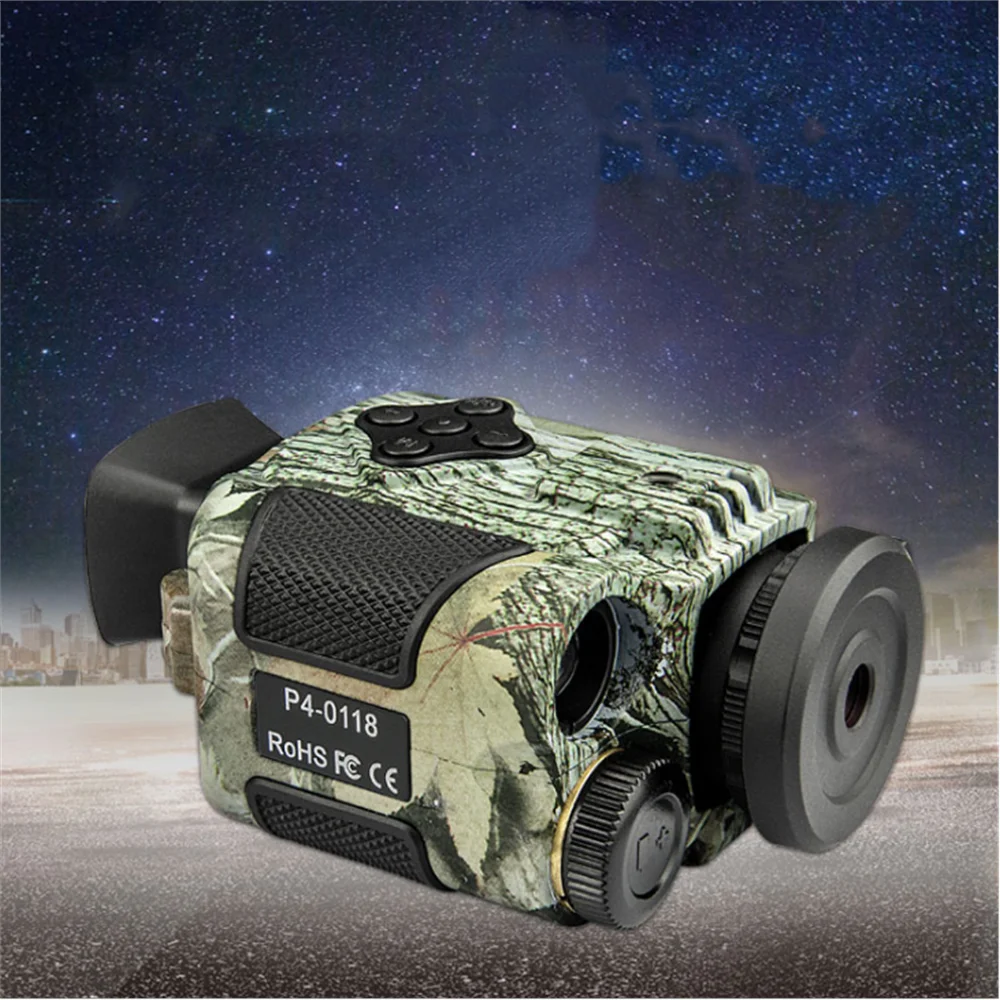 

BIJIA Night Vision P4-0118 Camouflage Multifunction Digital Monocular Connecte Computer
