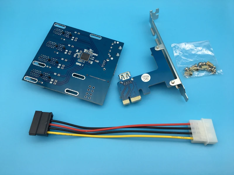 Новинка PCIe 1 4 PCI Express 1X Слоты Riser Card Mini ITX к внешнему слота e x1 порт мультипликатор