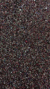 

glued glitter sequins lace fabric for party dress pretty Sat-002 glued glitter tulle mesh fabric