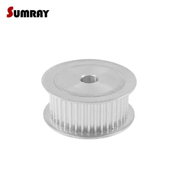 

SUMRAY 3M 40T Timing Pulley 5/6/6.35/8/10/12/14/15/16/17/19/20mm Inner Bore Gear Belt Pulley 16mm Width Aluminium Motor Pulley