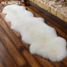 MS.Softex натуральная овчина ковер для спальни Австралийский