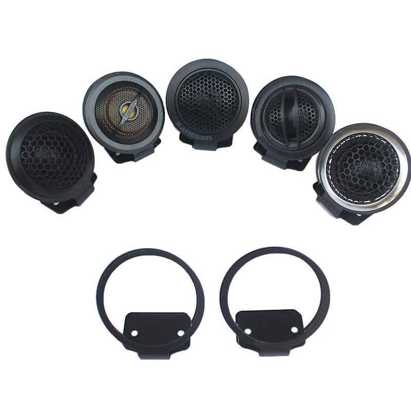 

Free Shipping DIY Tweeter Bracket Base Holder 49mm Aluminum Alloy Speaker Repair Accessory Parts 2pcs/set