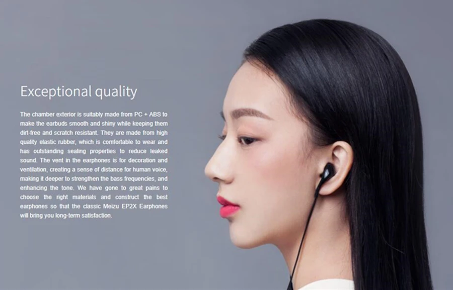 Оригинальные наушники Meizu EP2X с микрофоном hi-fi-стереозвук 14 мм сверхтонкая бумажная Мембрана для Meizu Xiaomi samsung