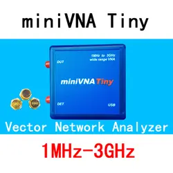 VNA 1 м-3 ГГц Векторный анализатор цепей miniVNA крошечные VHF/UHF/NFC/RFID радиочастотная антенна анализатор VNA генератор сигналов SWR/s-параметр/Smith