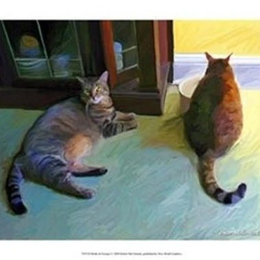 Birdie & Sweepo Poster Print by Robert McClintock (19 x 13)