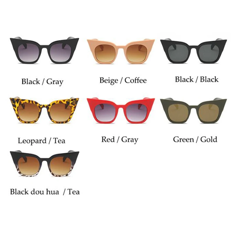 Негабаритные солнцезащитные очки Винтажные Солнцезащитные очки женские роскошные брендовые дизайнерские большие ретро кошачьи черные солнцезащитные очки женские большие очки бежевые