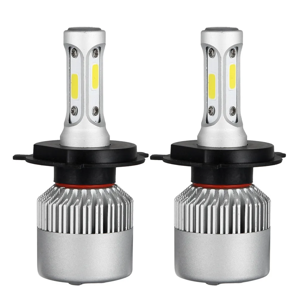 

Car Styling H4 180W 18000LM LED 6000K Headlight KIT HIGH LOW Beam Replace Halogen Xenon Perfect Fashion Design @018