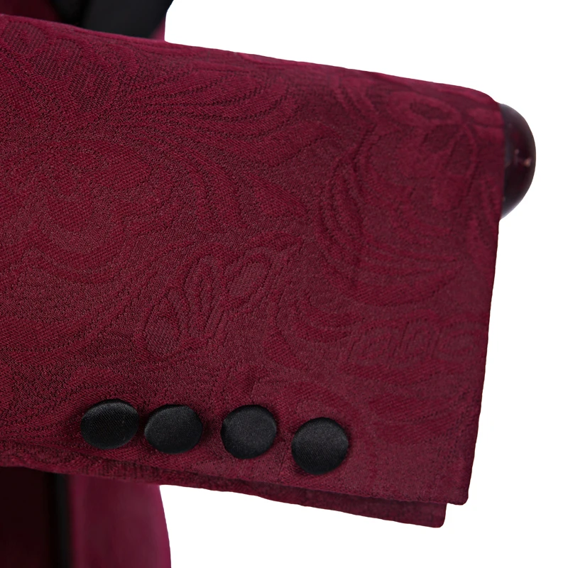 New-Style-Burgundy-Jacquard-Groom-Tuxedos-Shawl-Lapel-Groom-Tuxedos-Men-Suits-Wedding-Best-Man (5)