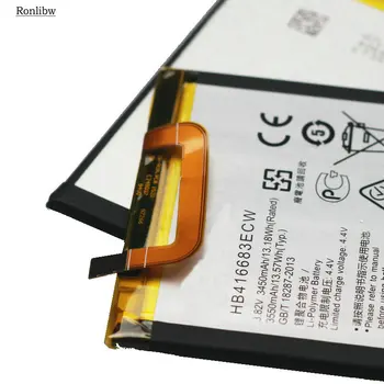 

Ronlibw 10Pcs HB416683ECW 1Pcs 3450mAh HB416683ECW Replacement Li-Polymer Battery For Huawei Ascend Nexus 6P Angler H1512 H1511
