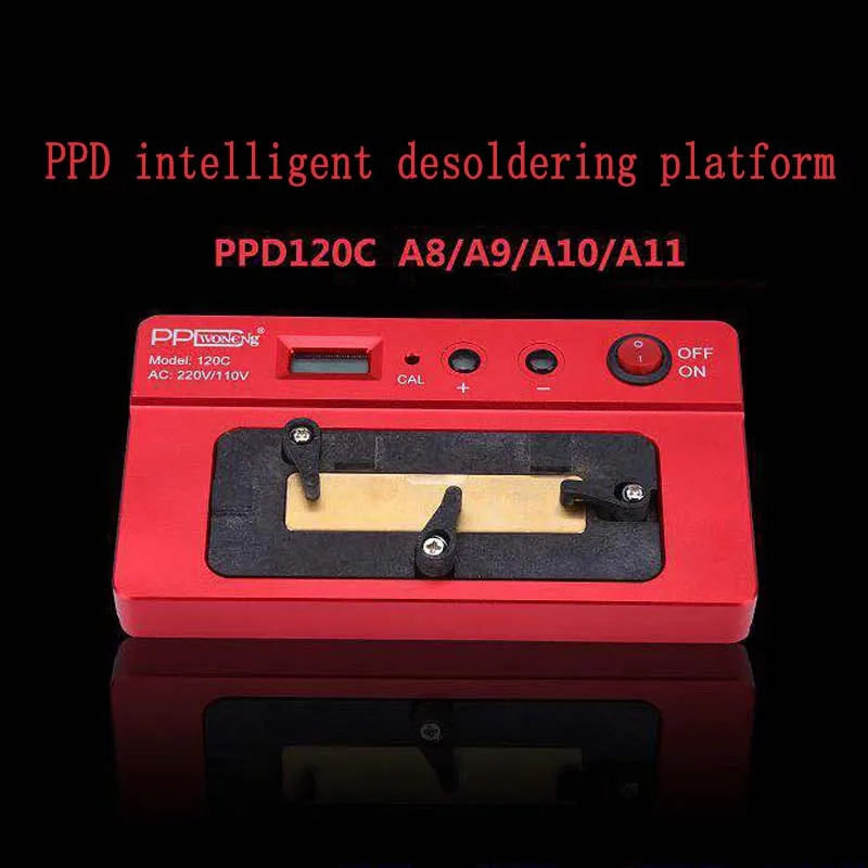 New PPD120C Mini Smart Desoldering Motherboard Chip A8/A9/A10/A11 CPU Dedicated Heating Table
