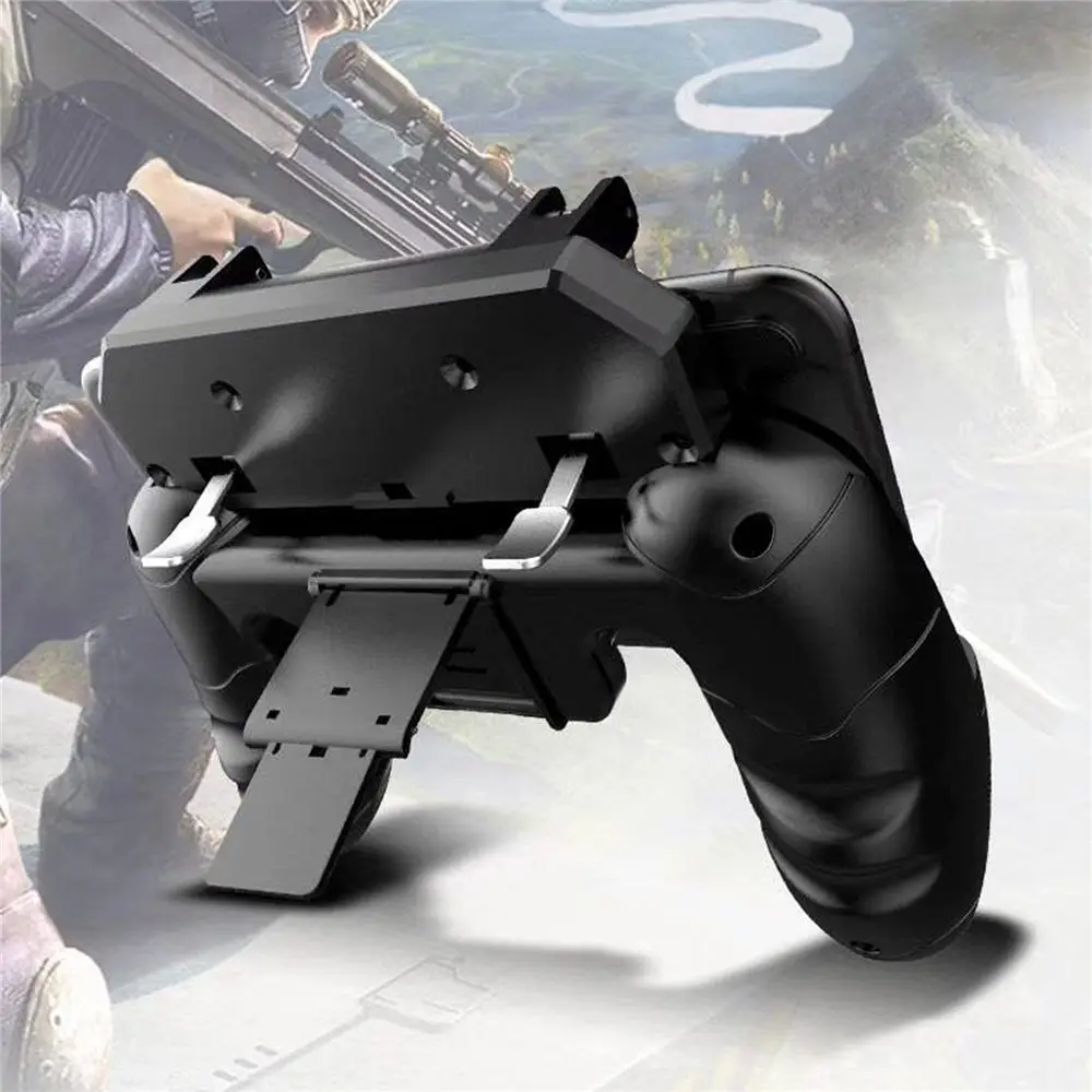 Mobile Gamepad Pubg Controller Joystick for PUBG L1R1 Free Fire Shooter Button game trigger holder for iPhone Android cell phone